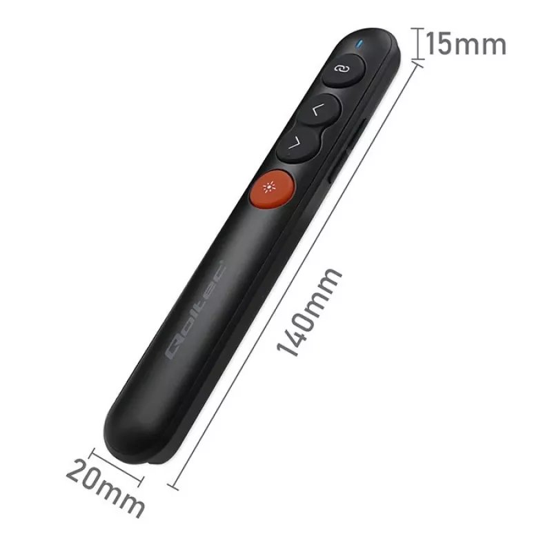 Lazerinis rodyklės pristatymo įtaisas 4v1 USB 3.0 2.4GHz 30m