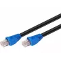 Microconnect B-UTP660SOUT tinklo kabelis 60 m Cat6 U/UTP, juodas, lauko