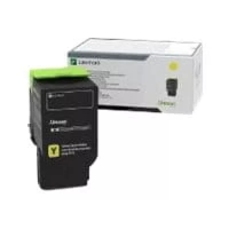 Originalus Lexmark didelės išeigos geltonas kasetė