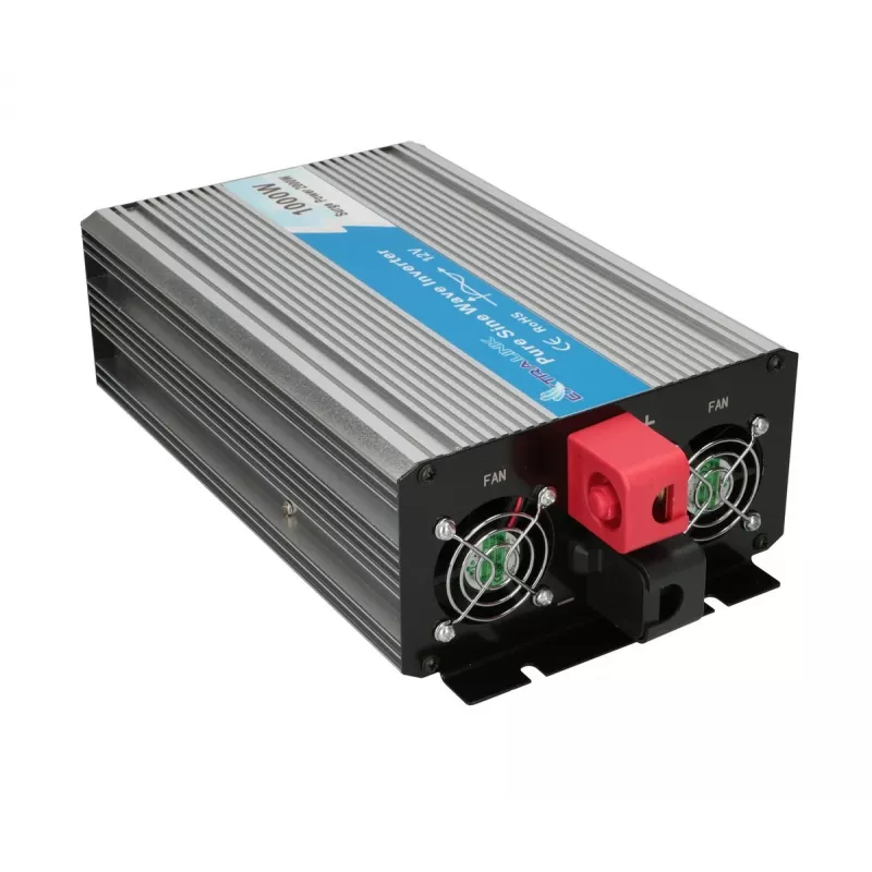 Įtampos keitiklis Extralink OPIP-1000W 12V 230V 1000W grynas sinusas