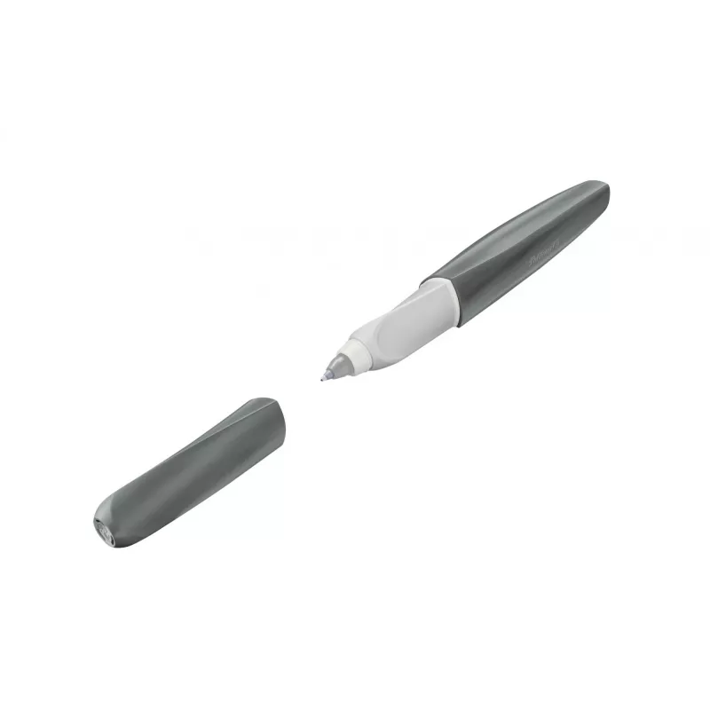 Tušinukas Pelikan Twist eco Blue Grey, mėlynas rašalas, patogus rašymas