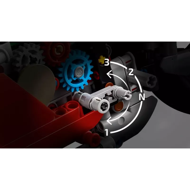 LEGO TECHNIC 42202 Ducati Panigale V4 S Motociklo Konstruktorius