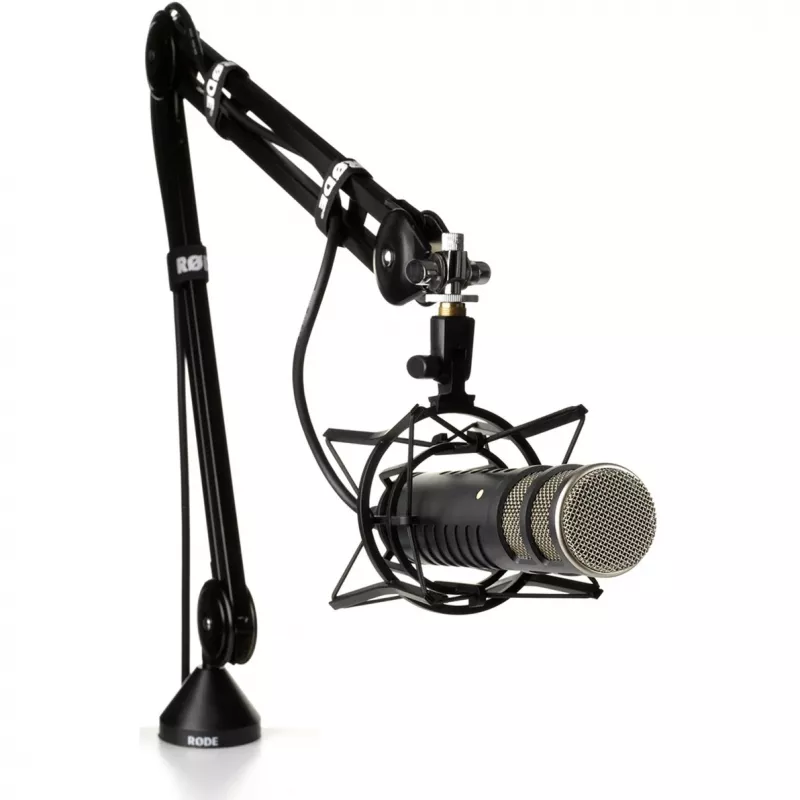 Studijinis dinaminis mikrofonas RØDE Procaster – laidinis, mini XLR (3 kontaktų), 75–18 000 Hz, 32 Ω, -56 dB, juodas, 695 g