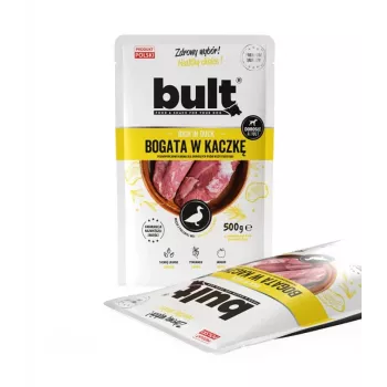 BULT Rich in duck - šlapias šunų maistas - 100g