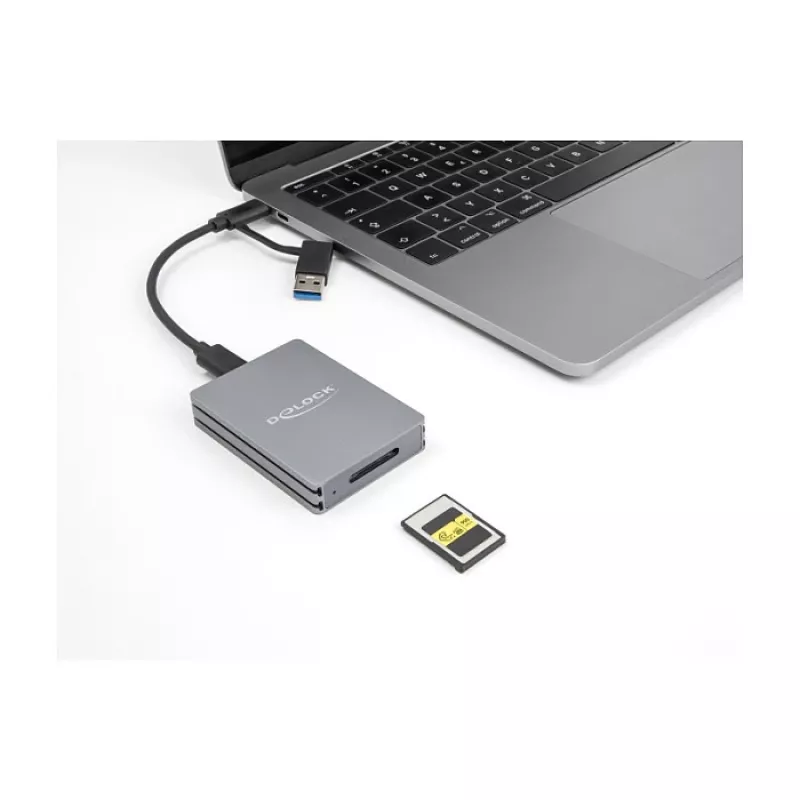 Delock 91012 USB Type-C kortelių skaitytuvas, skirtas CFexpress Type A