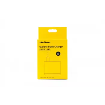 UleFone 66W įkroviklis – greitas USB maitinimo adapteris nešiojamiems įrenginiams, modelis UF-CHAR-66WR