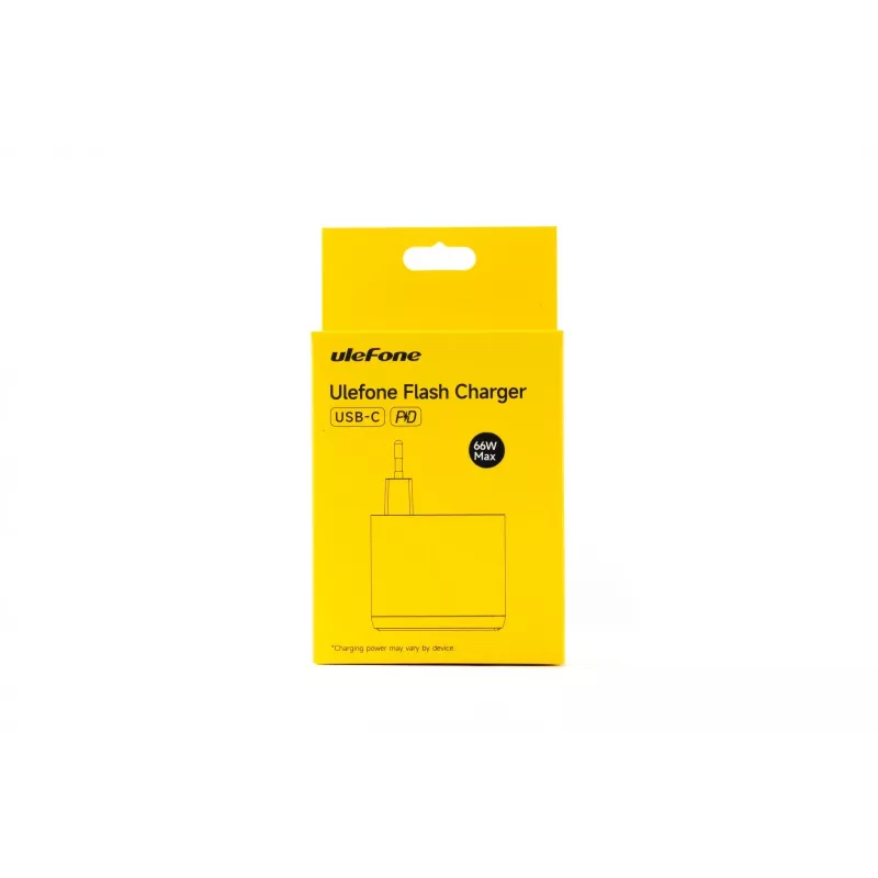 UleFone 66W įkroviklis – greitas USB maitinimo adapteris nešiojamiems įrenginiams, modelis UF-CHAR-66WR