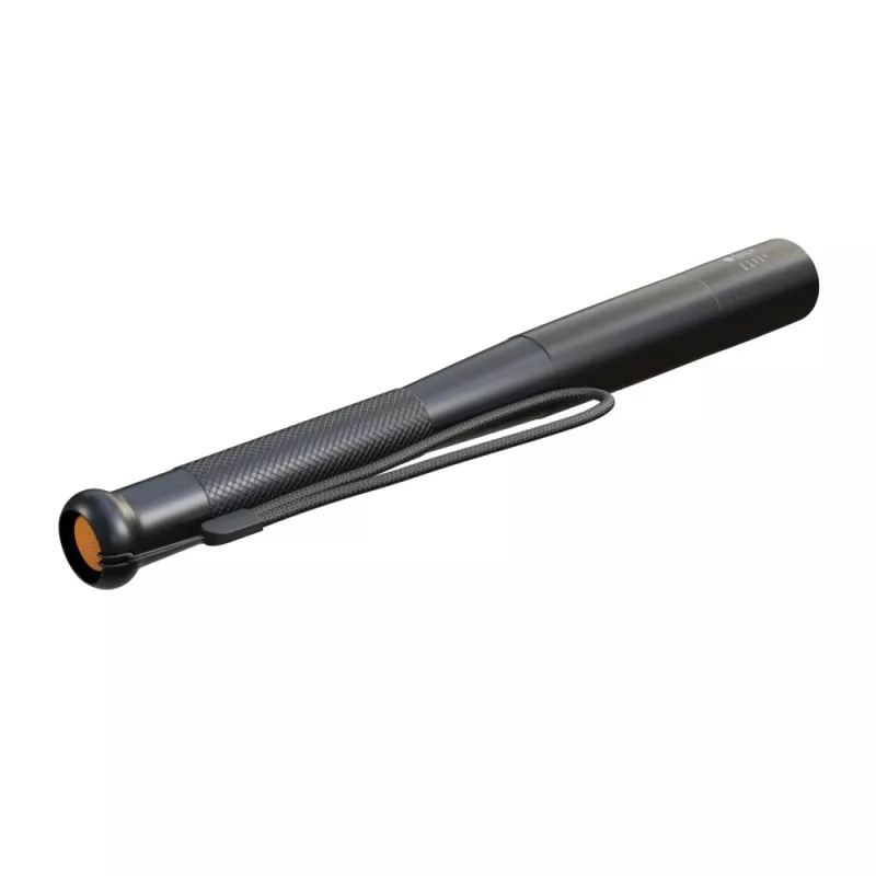 Rankinis žibintuvėlis Extralink EX.30851, SMD LED 10W, aliumininis korpusas, AA 1,5V, 290×30×30 mm, juodas