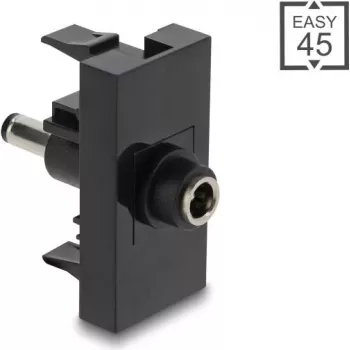 Maitinimo adapterio kištukų rinkinys DELOCK Easy 45 modulis DC 5,5×2,1 mm ir 5,5×2,5 mm