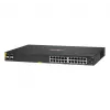 HPE Aruba Networking CX 6100 24G Class4 PoE 4SFP+ 370W valdomas L3 gigabaitinis Ethernet (10/100/1000) maitinimas per Ethernet (PoE) 1U juodas