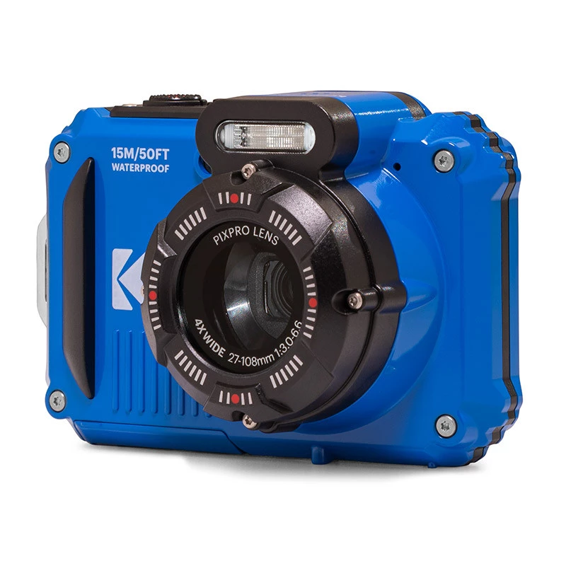 Vandeniui atspari kamera Kodak WPZ2 (mėlyna) modelis