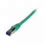 Synergy 21 Patch kabelis RJ45 CAT6A 500MHz 0,5m žalias S-STP S/FTP TPE Superflex AWG26