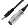 Laidinis kompiuterinis mikrofonas MEDIA-TECH MT397K su XLR įėjimu, staliniu stovu, 2,4 m laidu, 20–20000 Hz, -32 dB jautrumas