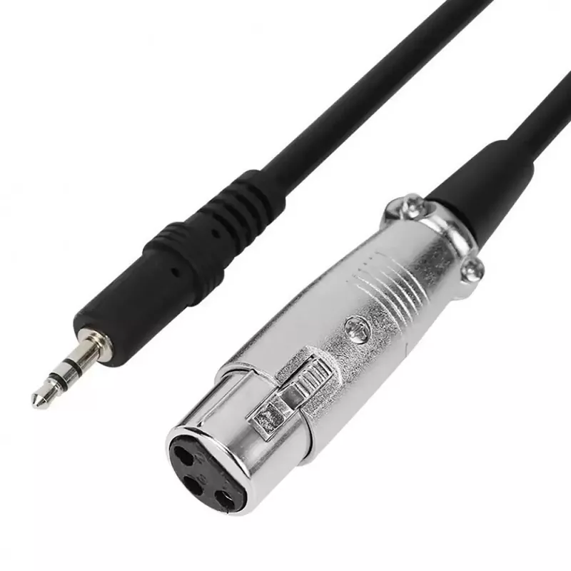 Laidinis kompiuterinis mikrofonas MEDIA-TECH MT397K su XLR įėjimu, staliniu stovu, 2,4 m laidu, 20–20000 Hz, -32 dB jautrumas