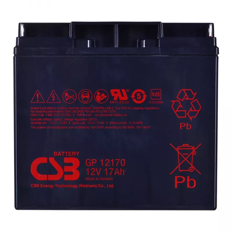 Akumuliatorius CSB GP12170B1 17Ah/12V
