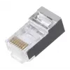 LANBERG PLS-5000EZ RJ-45 kištukas, Cat5e, F/UTP (FTP), pilka, 100 vnt.
