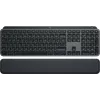 Belaidė pilno dydžio klaviatūra Logitech Master MX Keys S - Graphite, Bluetooth & 2,4 GHz (Nano), USB-C įkraunama, su foniniu apšvietimu, QWERTY US International