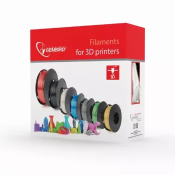 Gembird PLA 3D spausdinimo filamentas oranžinis 1,75 mm 1 kg