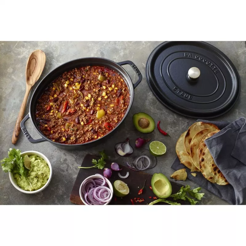 ZWILLING STAUB LA COCOTTE 5.5 L Ovals ketaus troškintuvas kepimo indas