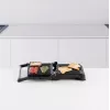 Kontaktinis grilis Taurus MYGRILL LEGEND 1000W, nerūdijantis plienas/juoda, kepimo paviršius 230×145 mm