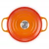 Le Creuset Signature apvalus kepimo indas 18 cm vulkaninė