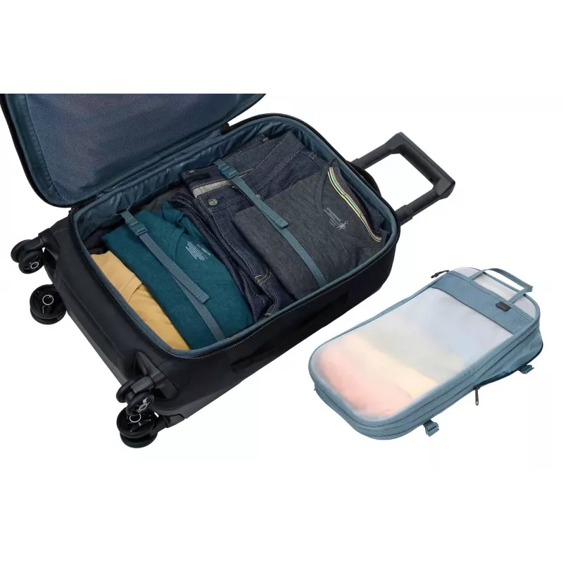Thule Aion TARS122 - Juodas minkštas kelioninis lagaminas 35 l iš poliesterio
