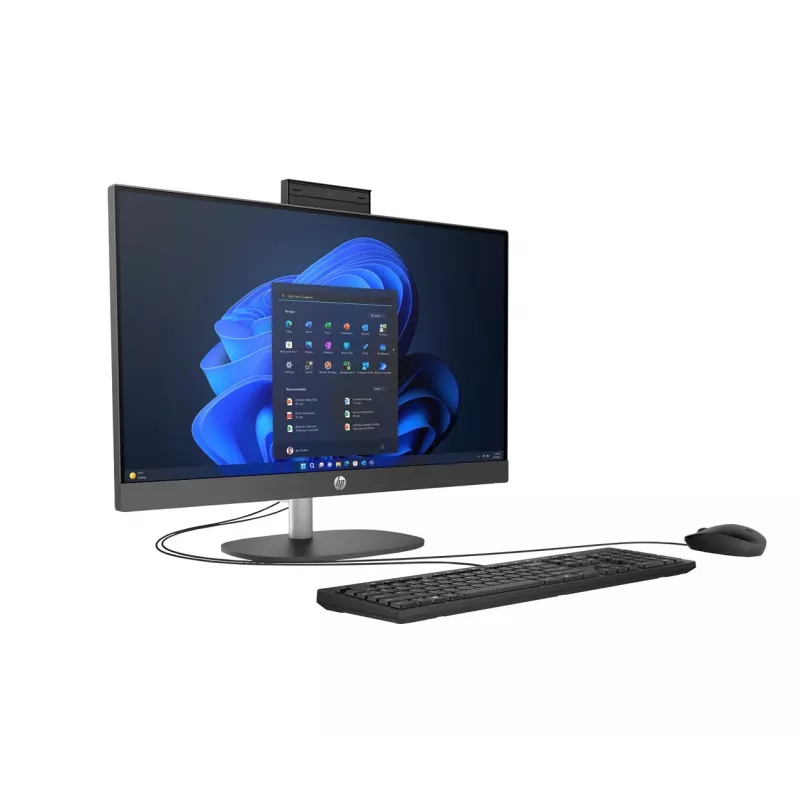 All-in-One kompiuteris HP ProOne 240 G10 23,8 colių Full HD IPS, AMD Ryzen 7 5825U, 16 GB DDR5, 512 GB SSD, IR 5 MP kamera, Windows 11 Pro