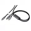 ROLINE USB-C laidas, 24 kontaktų USB-C (M) į 24 kontaktų USB-C (M), USB 2.0, 1,85 m, 100 W, juodas (11.02.8308)