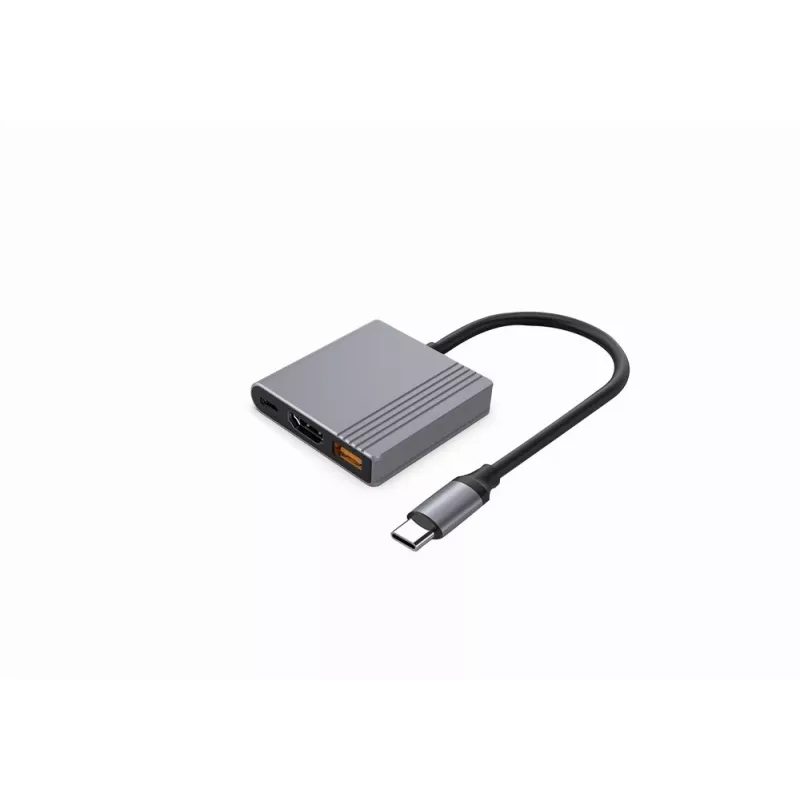 USB-C į HDMI/USB3/3in1 adapteris A-CM-COMBO3-05 GEMBIRD