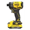 Stanley SFMCF820D2K sukamasis gręžtuvas/impulsinis atsuktuvas 2900 RPM Juoda, Geltona