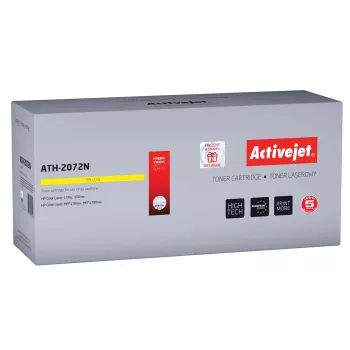 Activejet ATH-2072N toner (pakaitalas HP 117A W2072A; 2072A Supreme; 700 lapų; geltona)