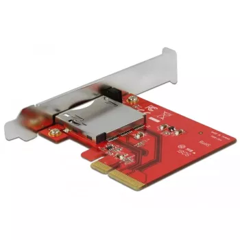 DeLOCK PCI Express > 1x išorinis CFexpress lizdas – kortelių skaitytuvas (CF) – PCI Express x4 3.0 (91748)
