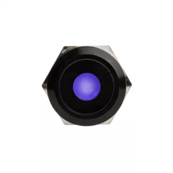 DimasTech Vandalism Switch/Button 19mm Blackline Dot RGB PD218