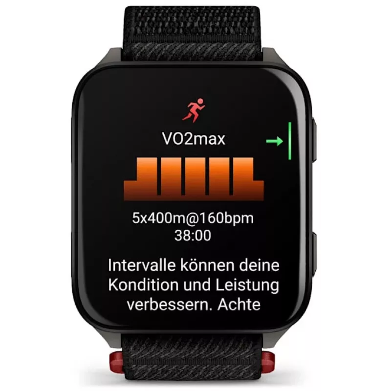 Išmanusis laikrodis GARMIN Venu X1 — 2 colių AMOLED, GPS/GLONASS/Galileo, 5 ATM, 11 dienų baterija, juodas silikoninis dirželis