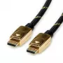 ROLINE 11.04.5920 DisplayPort kabelis 1 m juodas - auksinis