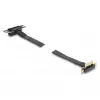DeLOCK Riser Card PCI Express x1 kištukas 90° kampu prie lizdo 90° kampu su 60 cm laidu