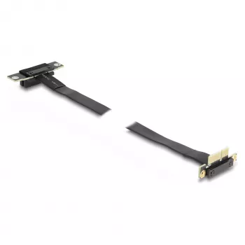 DeLOCK Riser Card PCI Express x1 kištukas 90° kampu prie lizdo 90° kampu su 60 cm laidu