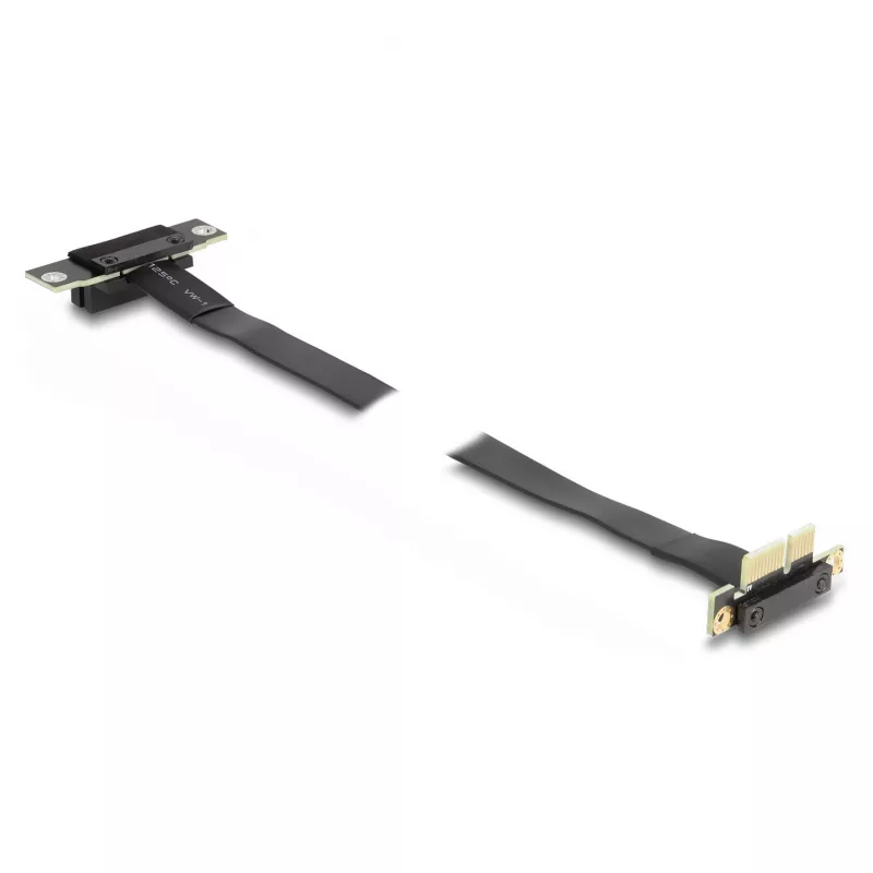 DeLOCK Riser Card PCI Express x1 kištukas 90° kampu prie lizdo 90° kampu su 60 cm laidu