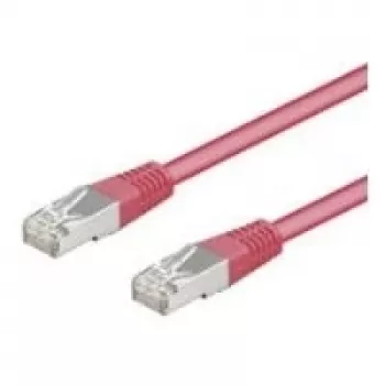 Wentronic Goobay CAT 5e jungiamasis laidas, SF/UTP, raudonas, 3 m - CCA vario mišinys (93416)