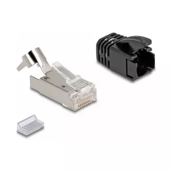 DeLOCK RJ45 kištukas Cat.8.1 25 vnt. rinkinys su įtempimo mažinimu