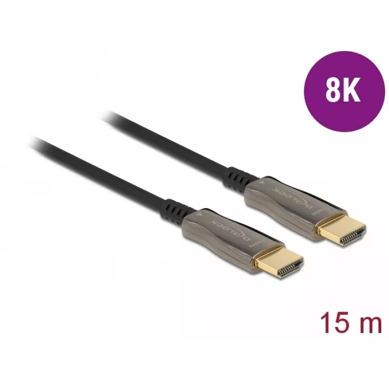 Aktyvus optinis HDMI laidas DeLOCK 84037 8K 60 Hz 15 m