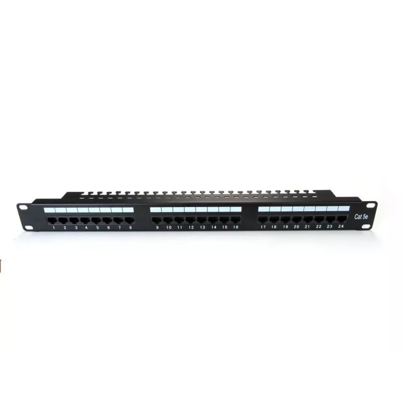 Digitus DN-91524U-EC – Kištukinis lizdas RJ45 Cat5e, 22/26 AWG, juodas, -20–70 °C, 510×160 mm