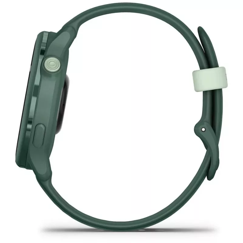 Išmanusis laikrodis GARMIN vívoactive 6 – sportinis laikrodis, 42 mm aliuminio/polimero korpusas, AMOLED 1,2 colio, GPS, 5 ATM, optinis širdies ritmo matuoklis, SpO2, 8 GB, žalias