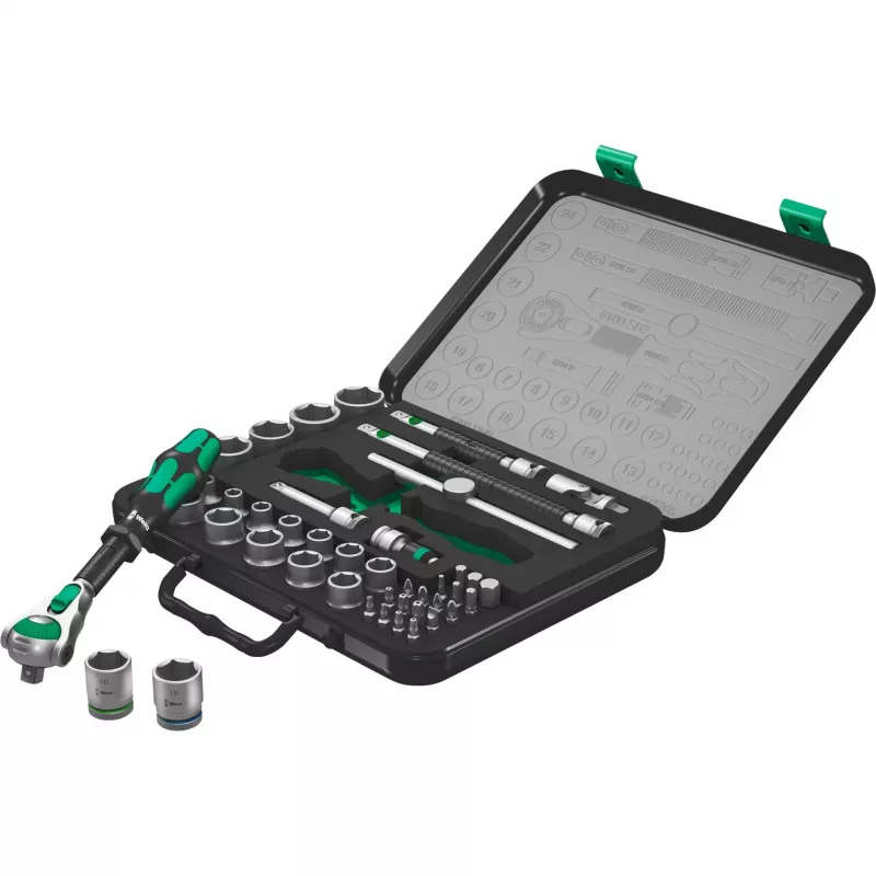 Wera 8100 SA/SC 2 Zyklop rinkinys reketinis atsuktuvas