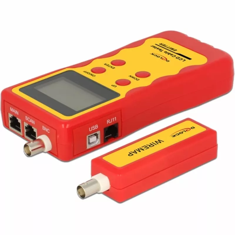 Delock LCD kabelių testeris – tinklo testeris (86108)