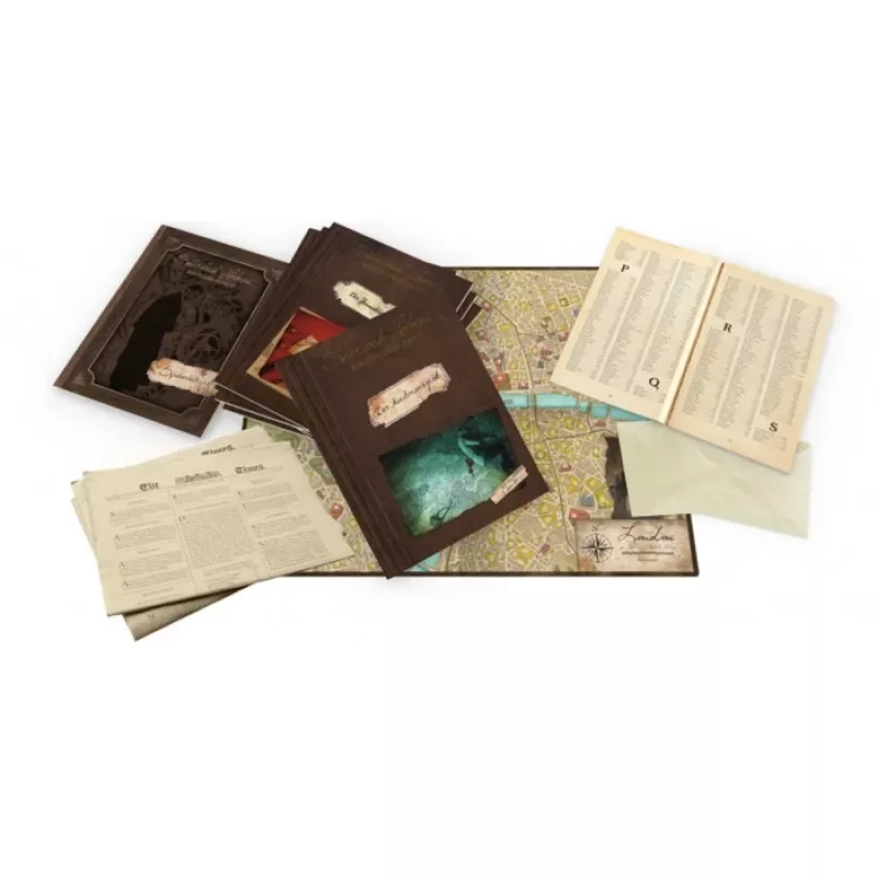 Sherlock Holmes Consulting Detective: The Thames Murders and Other Cases, stalo žaidimas