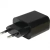 Įkroviklis PD-2020, USB-C įkroviklis (juodas, be laido, PD 20 W, Quick-Charge 3.0)