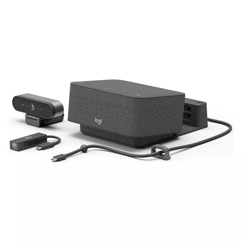 LOGITECH Dock Focus Room Kit UC – Vaizdo konferencijų sprendimas mažoms patalpoms