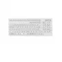 Klaviatūra GETT KG19268 USB QWERTZ vokiška balta