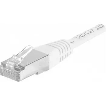 Dexlan tinklo kabelis 858363 2m Cat6a S/FTP Baltas